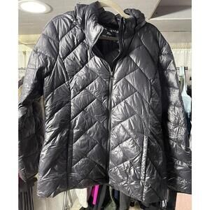 London Fog Womens Lightweight Packable Down Jacket Size XL
